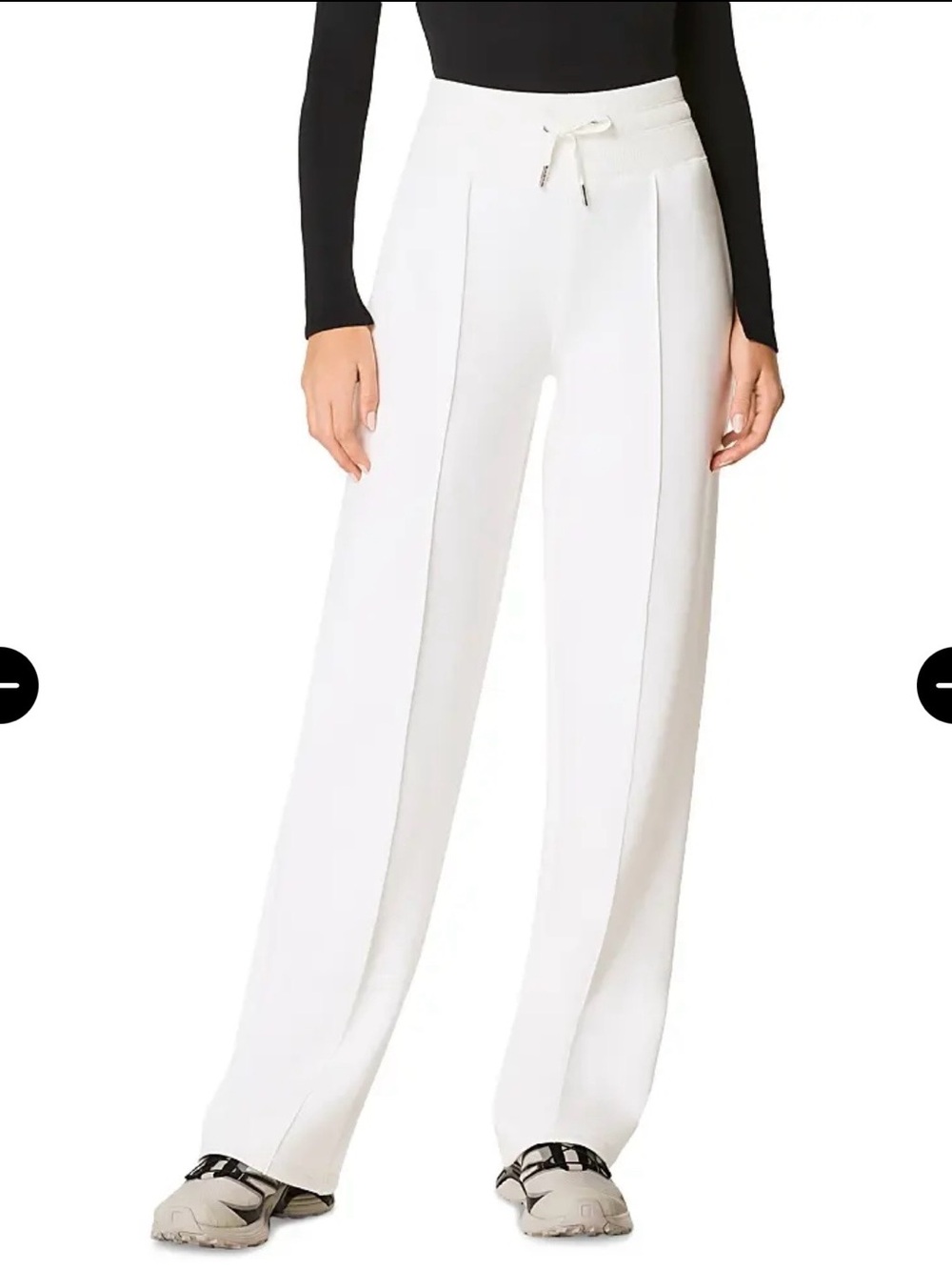BNWTs Spanx AirEssentials Straight Leg Pant Sz- M Athleisure Loungwear Airport